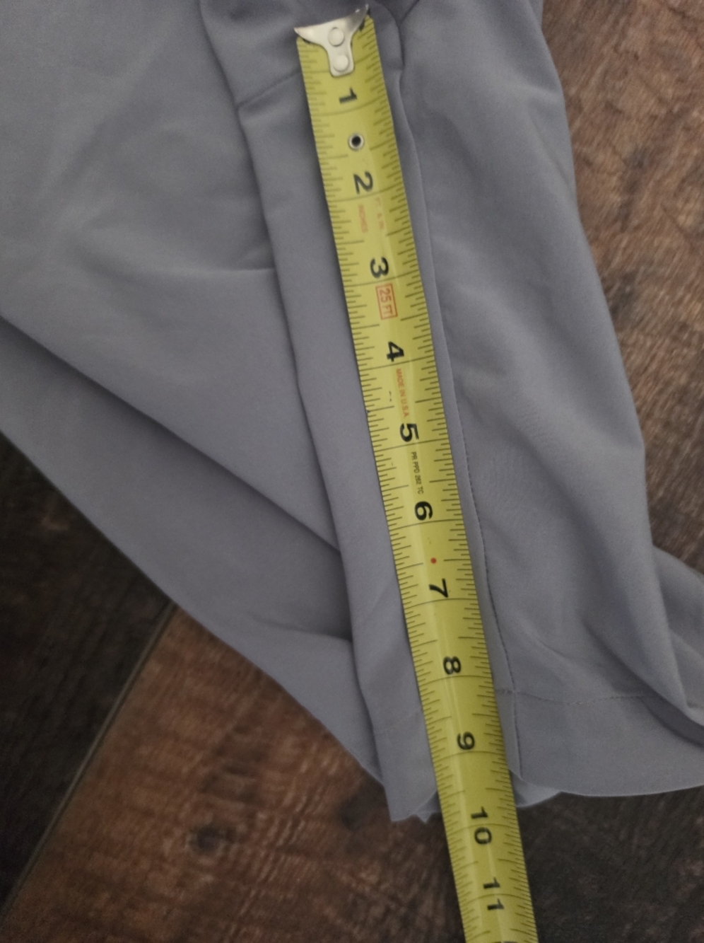 G/FORE Men’s Golf Shorts Gray Performance Stretch Flat Front Size 38 - Picture 5 of 5